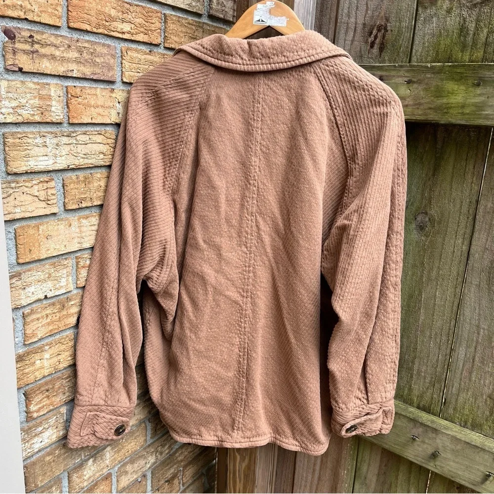 Free People Women's Remi Brown Oversized Coat